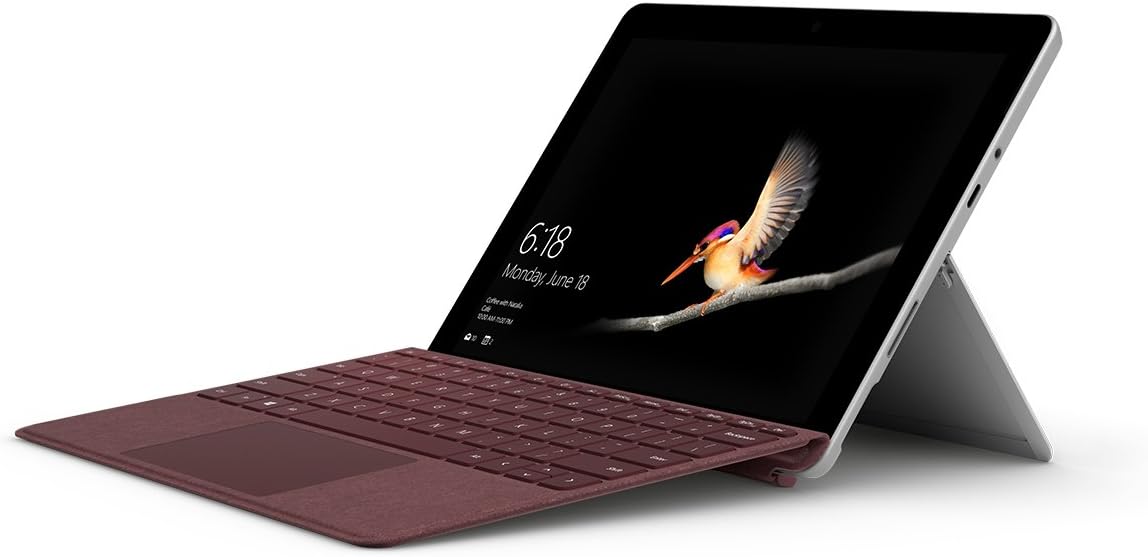 Microsoft Surface Go Alcantara Signature Type Cover, Maroon