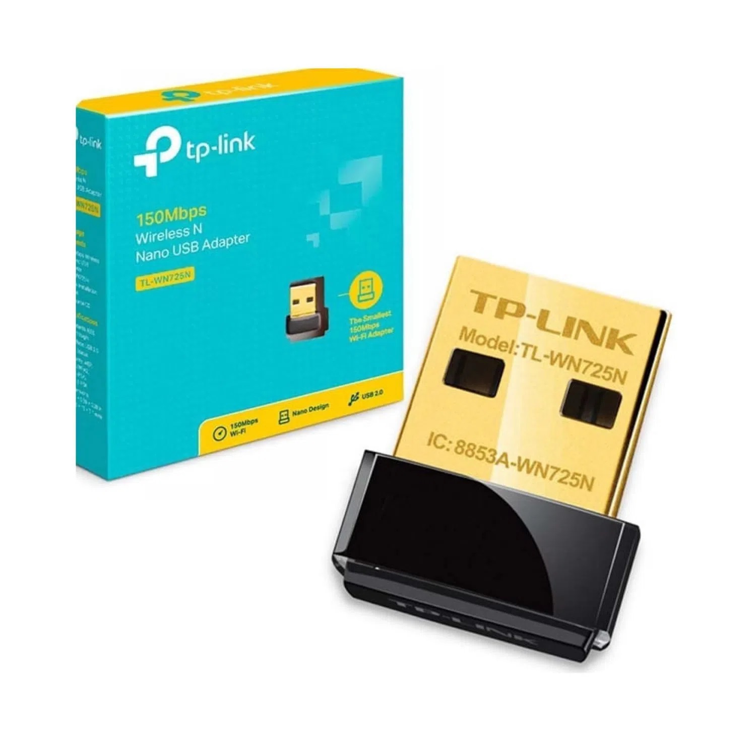 TP-LINK 150MBPS MINI WIRELESS N NANO USB ADAPTER