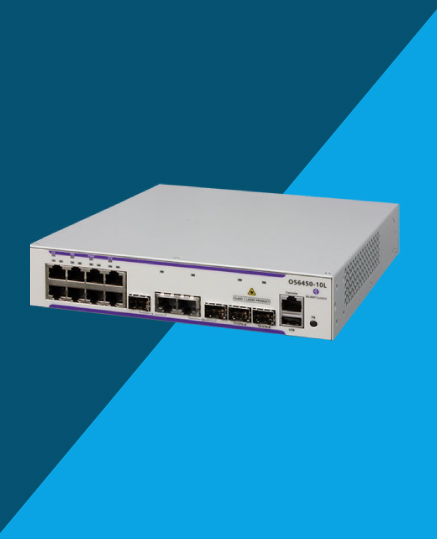 Alcatel-Lucent OmniSwitch 6450-10 Gigabit Ethernet LAN Switch